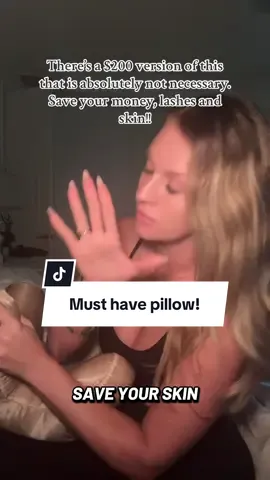 🚨 Stop ruining your lashes and skin while you sleep! 🚨my lashes last well over a week since I haven’t been smashing them all night! This pillow is designed to protect them + prevent sleep wrinkles 👀✨ It’s like beauty sleep for real #skincare #hack #routine #fyp #antiaging 