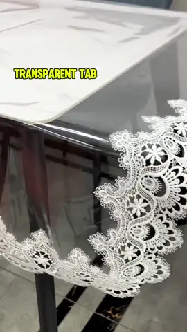 transparent table cloth with design #transparenttablecover #tablecover #tablecloth #transparentcover 