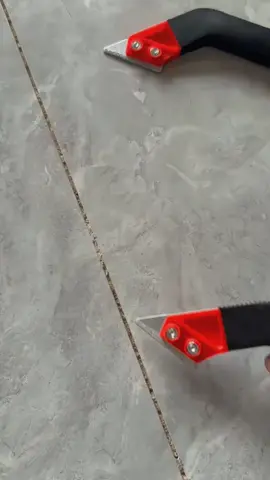 This is a tile gap filler knife that can clean cement. It is easy to operate and very convenient to use. One of them even comes with two blades. #Decoration #Seam Filling #Tile Seam Filling #Seam Filling Tools #High-performance Practical Tools #Hardware Tools #Good Tools to Share #Time-saving and Effort-saving #Practical Tools #Life's Good Helper#viral #toolstoday #tools #fyp #Good 