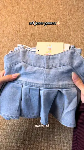 setelan jeans anak premium #bajuanakperempuan #premiumimport 