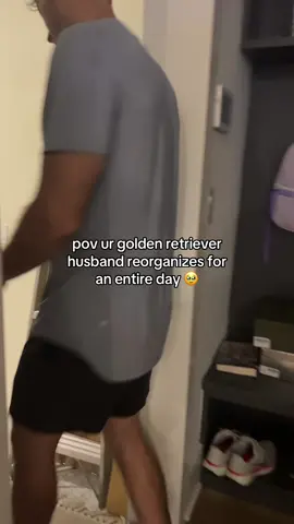 the garage excitement in males 😭 #husbandwife 