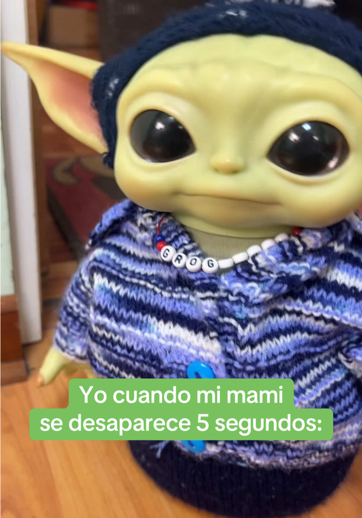 ¿Dónde está mami? 😞 #babyyoda #grogu #fyp #foryou #viral 