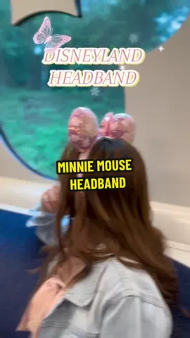 POV: You put on the Minnie Mouse headband and instantly turn into ✨the main character✨” #headband #minniemouse #minniemouseheadband #disneylandtravel #disneyootd 