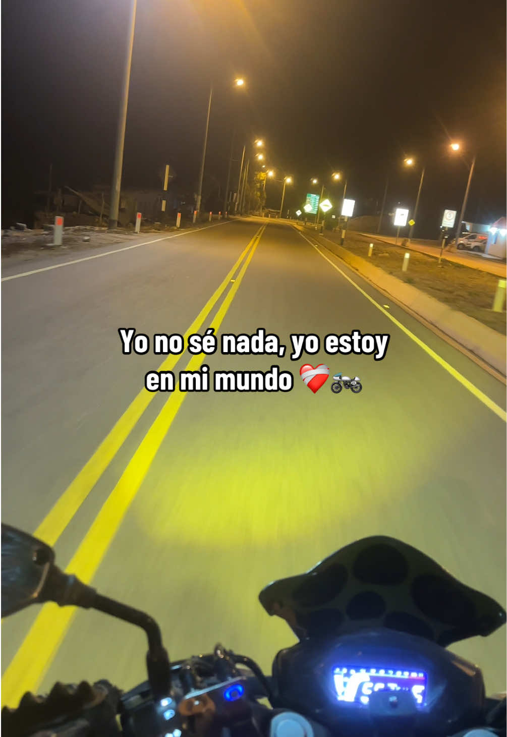 YO ANDO EN LO MÍO 😎❤️‍🩹🏍️💯 #moto #rutas #chicobiker #biker 