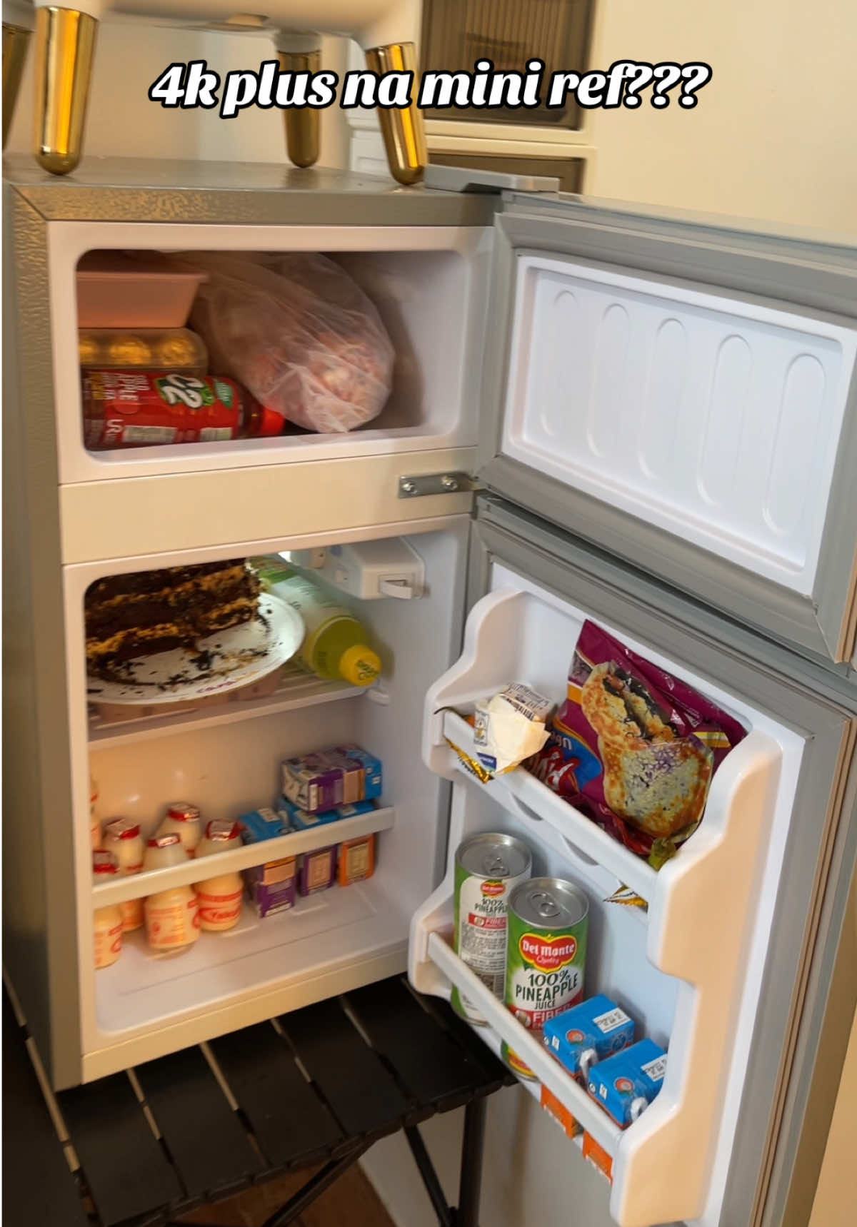 Pinaka sulit na nabili ko dito sa tiktok. Tipid sa kuryente na mini ref. #miniref  #minirefrigrator  #refrigerator  #tomler  #freezer 