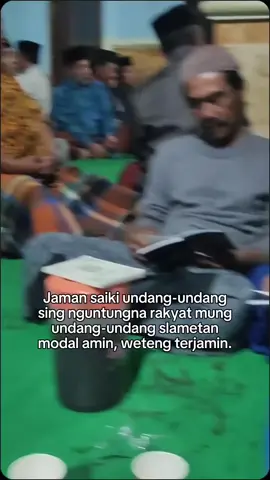 hanya Undang- Undang slametan yanh menguntungkan rakyat..