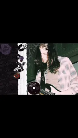 kurt with his black hair🙌🙌 || #kurtcobain #nirvana #kurtcobainedit #nirvanafans #fyp 