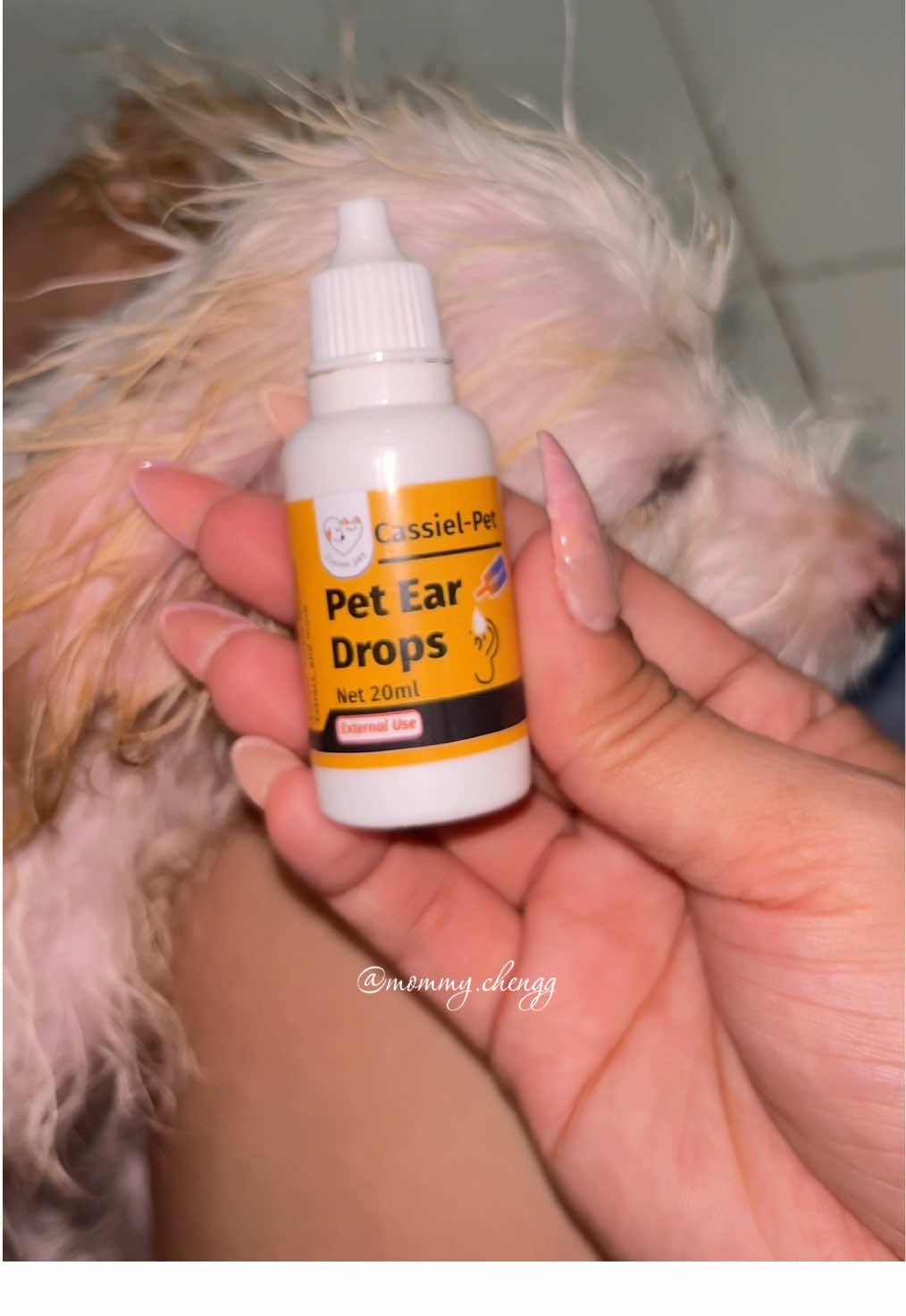 Say goodbye to itchy, irritated ears keep your fur baby comfy with every drop! #peteardrop #cassielpet #itchyears #puppy #dogcare 