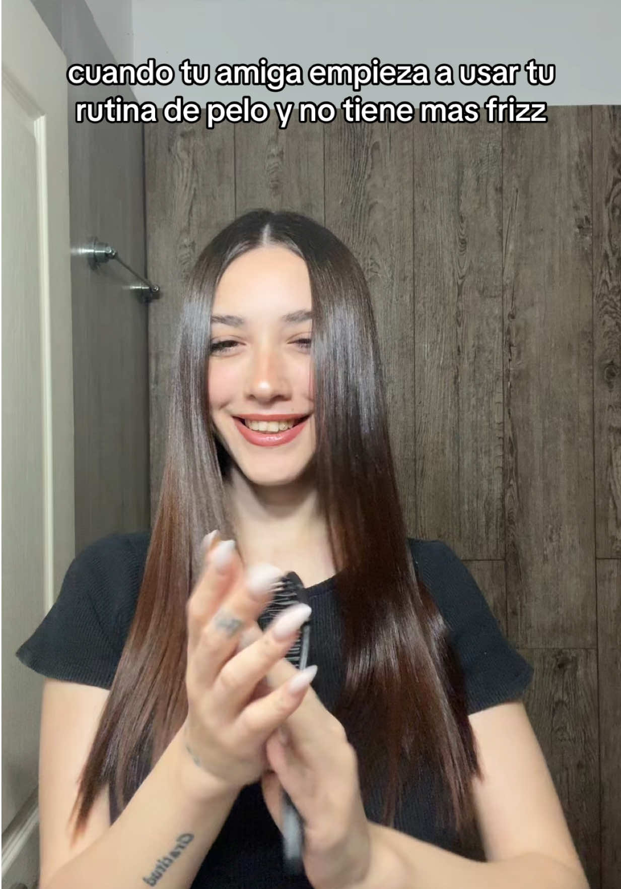 tienen que usar la rutina amigas ❤️ #rutina #hair #brillo #amigas #botox 