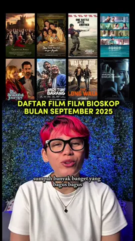 Rekomendasi film bioskop bulan September 2025. Klo film horor nya, udah gw buat vt terpisah ya. Scroll aja #rekomendasifilm #september #reviewfilm #andaiibutidakmenikahdenganayah #thelongwalk