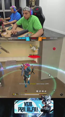live no perfil secundário 00:00 hoje @ketchup9s vem #freefire #ff #gh 