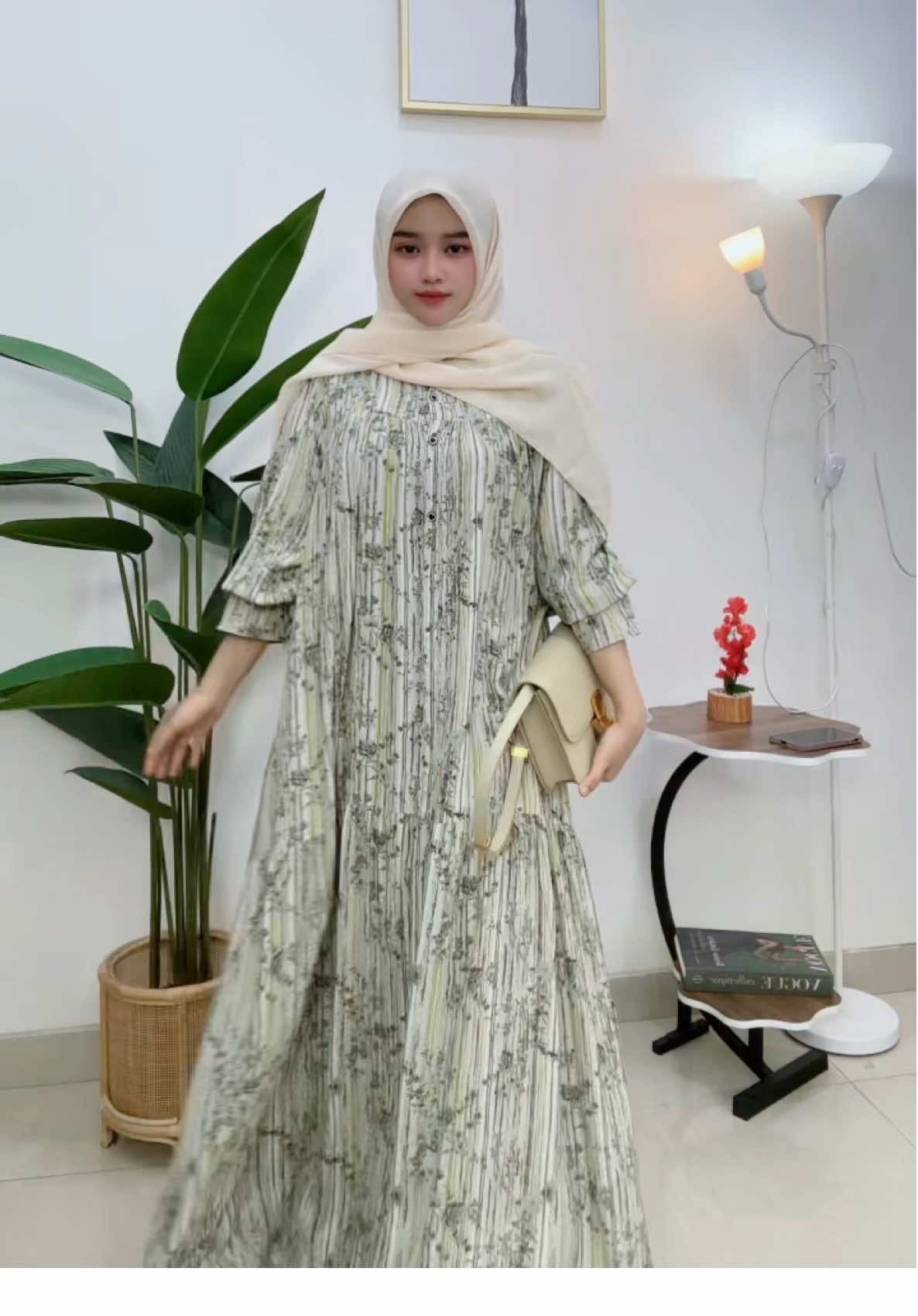 Gamis Jumbo ld 120 tp tetep cakep di pake bb 50an,, ini sih must have item bgt ❤️‍🔥 #gamisrayon #gamisjumbo #candyoutfitku 