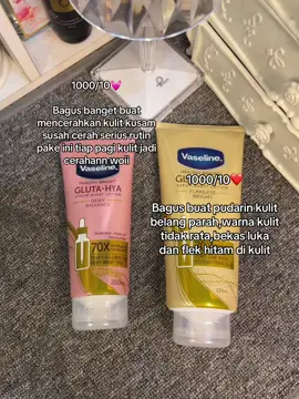 Ga usah diragukan lagi#vaseline #bodylotionvaselineglutahya 