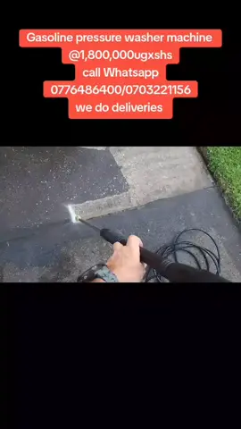 Gasoline pressure washer machine 1800,000uhx call Whatsapp 07031156/0776486400 for deliveries all over uganda or visit our location AruaPark kampala uganda Nyumbakubwa building #fypシ゚viral🖤tiktok #fypシ゚ #foryoupage #forestrymulching #masaka 