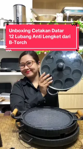 Cetakan Datar 12 Lubang anti lengket dari B-Torch #Btorch #murahbanget #teflonantilengket  #teflon #perabotanrumahtangga #peralatanrumahtangga #peralatanmasak #LIVEhighlights #TikTokLIVE #LIVE #antilengket #alumunium #antilengket #grill  #crepesmaker #pancake #wajanantilengket #teflonantilengket #cetakankue 
