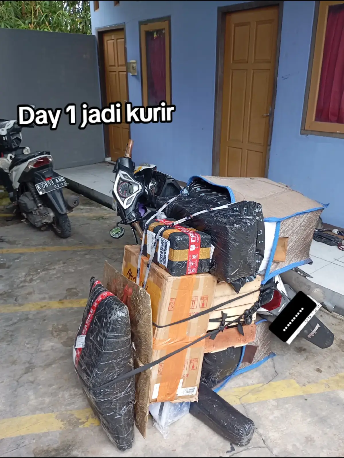 malah turu 🤧😭 #kurirpaket #fyppppppppppppppppppppppp #fypage #kurircod #kurircore 
