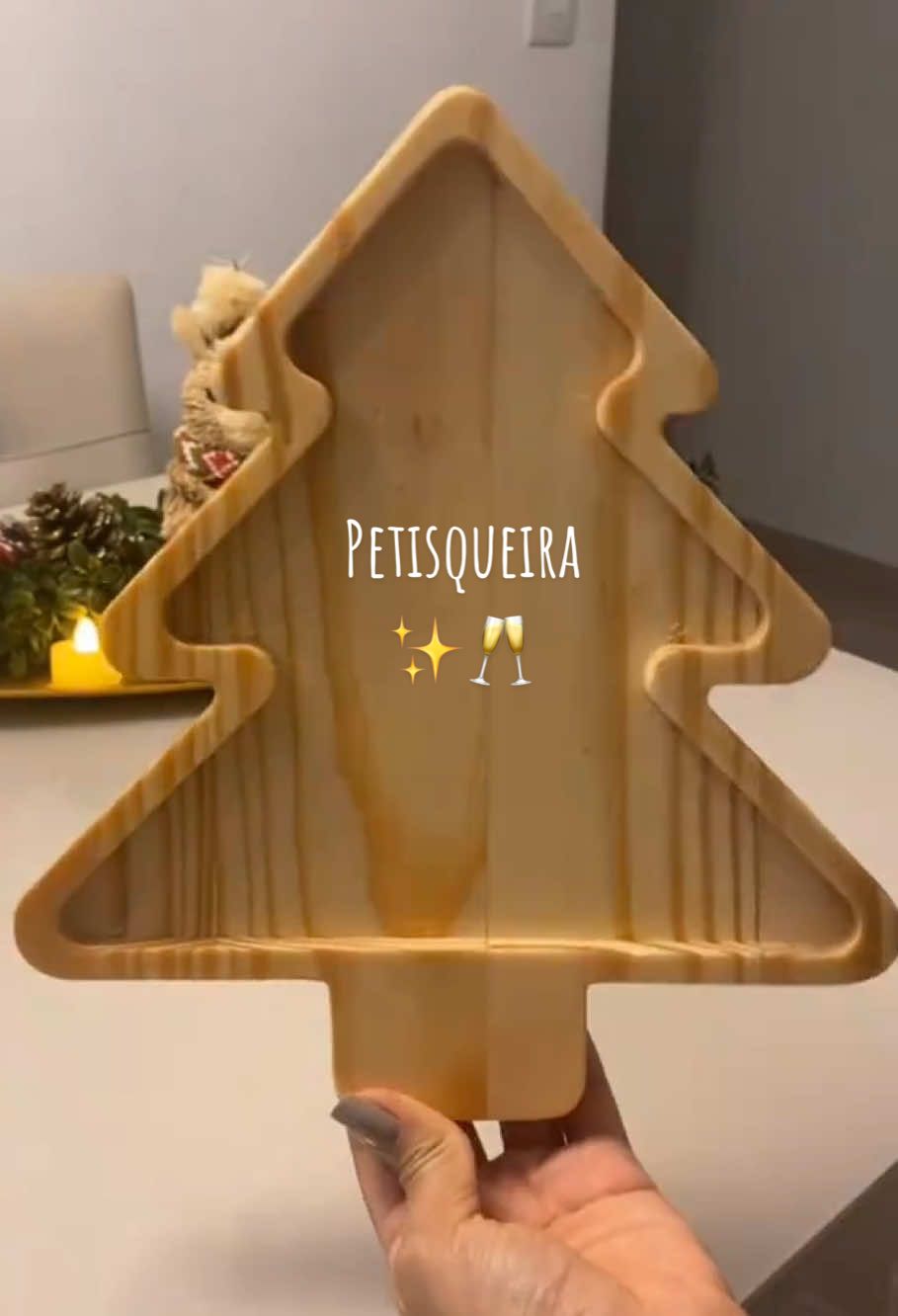 Petisqueira natalina 🥂✨ vários formatos. Mando o link da shopee 💖#natal #fyp #petisco #fimdeano #shopee 