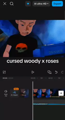 is ts tuff✌️ #cursedwoody #kanye #roses 