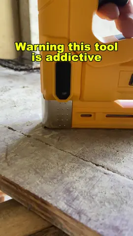 Click, Boom, Done #NailGun #PowerTools #DIYTools #WoodworkingLife #ToolTok
