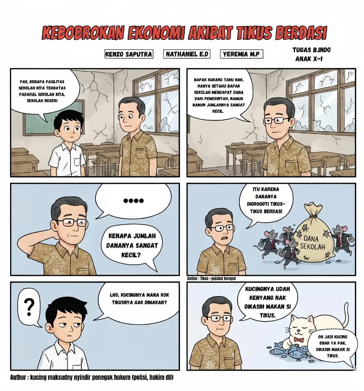 komik anekdot, hiburan semata...