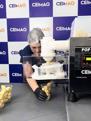 Maquina De Salgados E Doces Pop Inox + Masseira 5kg (gratis)