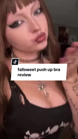 also the bra itself is SOOO cute!  #fyp#foryou#tiktokshop#fallsweet 