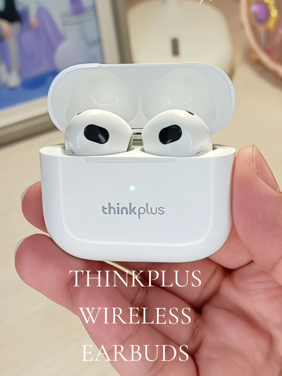 Lenovo thinkplus wireless earbuds ✨ -high quality sound -wireless and Bluetooth compatible -waterproof and with noise reduction -low latency and touch control -universal compatibility #bluetoothearphone #wirelessearphone #earbuds #lenovothinkplus #fyp 