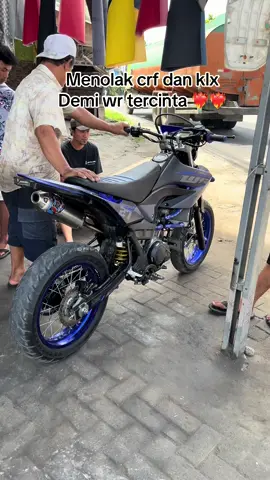 Pada heran ga suka#wr155 #supermoto #yamahawr155 #klx #crf 