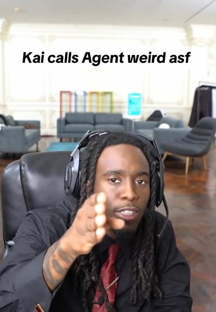 Kai calls out Agent #kaicenat #agent00 #weird #diss #viral #fyp 