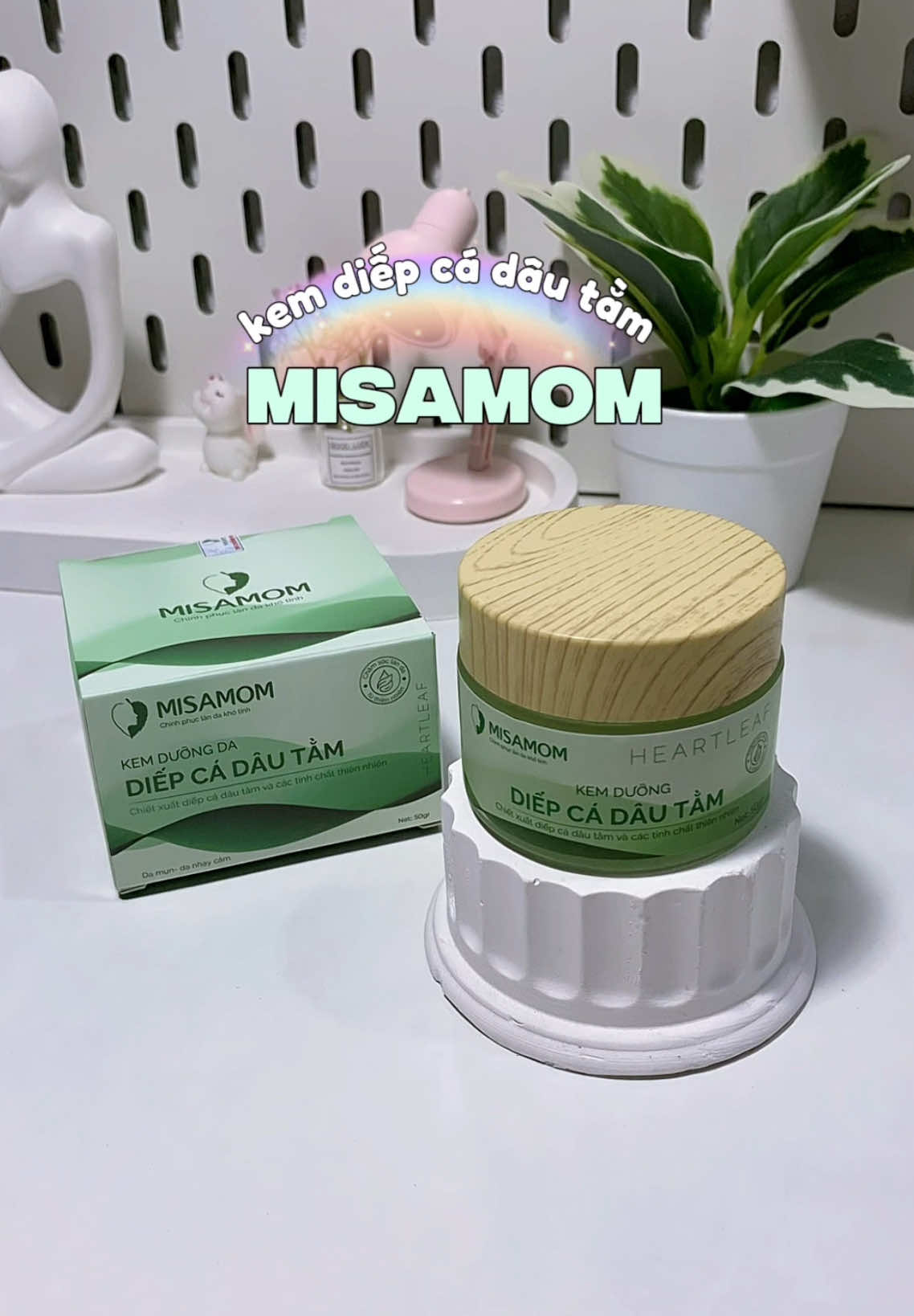 Kem dưỡng da dành cho mẹ bầu mẹ sau sinh an toàn lành tính #duongda #misamom #mebau #mebimsua #skincare 