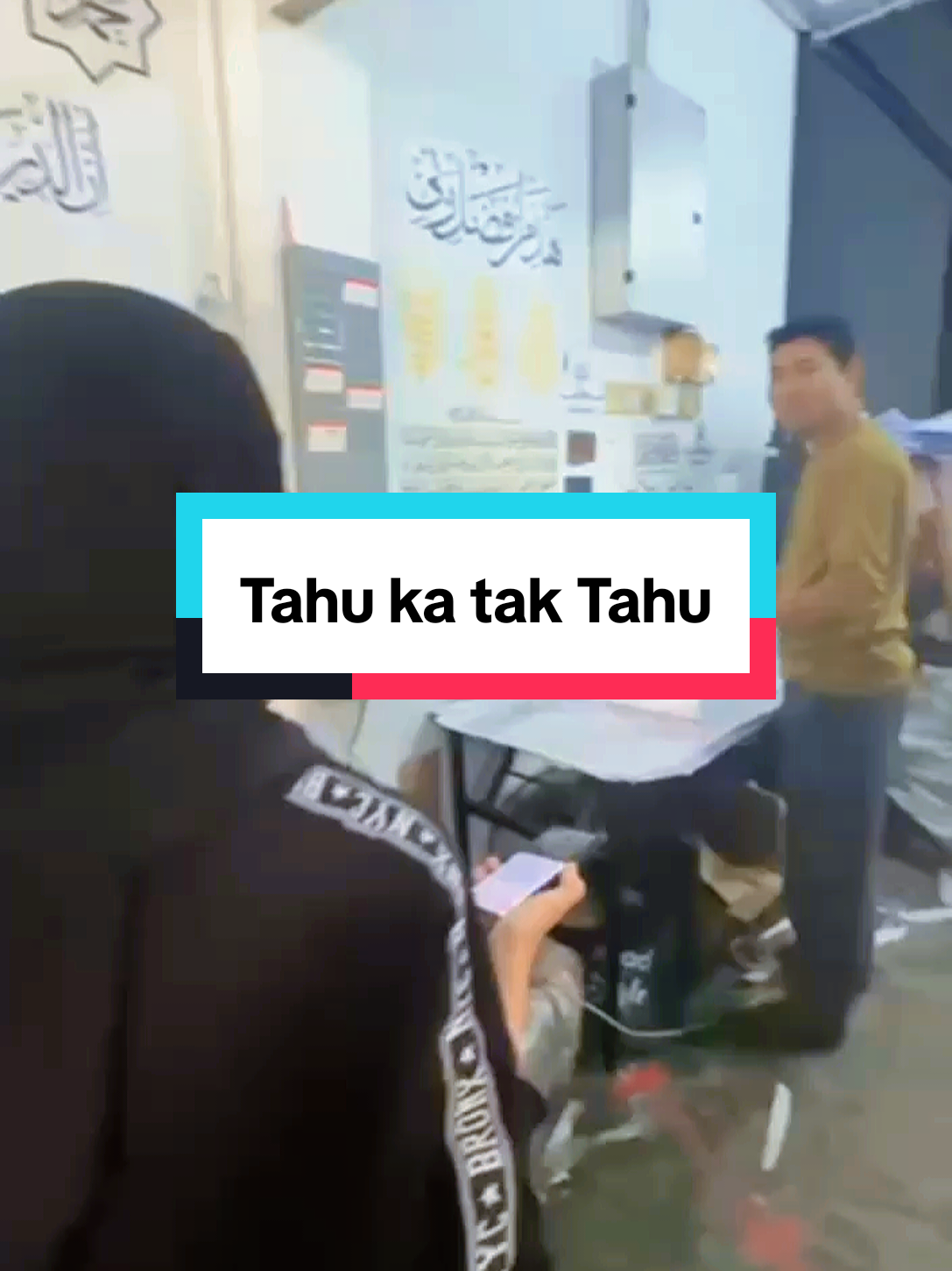 Ada yg tak tau rupanya 😂