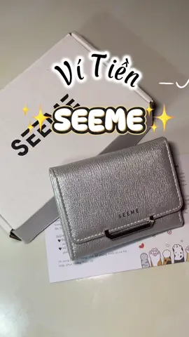 ✨Ví mới xinh iu quá 🎀✨ #vidungtien #viseeme #seeme #vicamtay #unboxing 