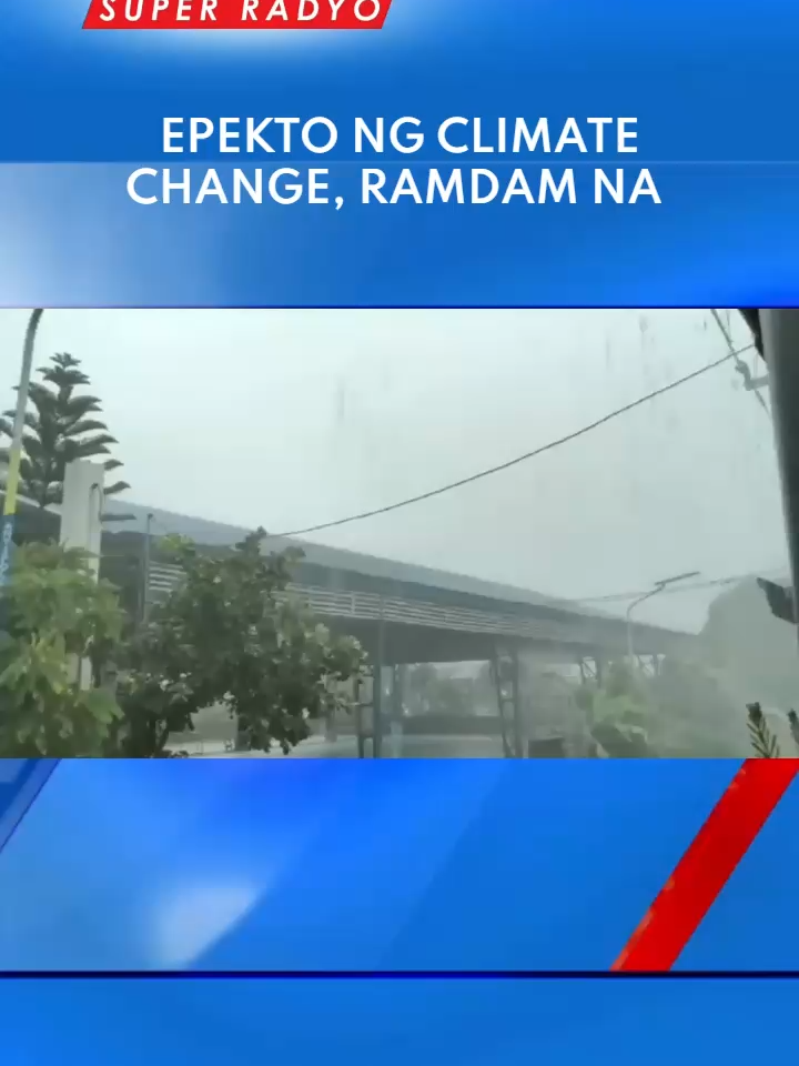 Epekto ng climate change, ramdam na sa Pilipinas, ayon sa Climate Change Commission. #dzbb #tiktoknewsph #breakingnewph #foryou #flashreport #fypシ゚ #fyp #climatechange