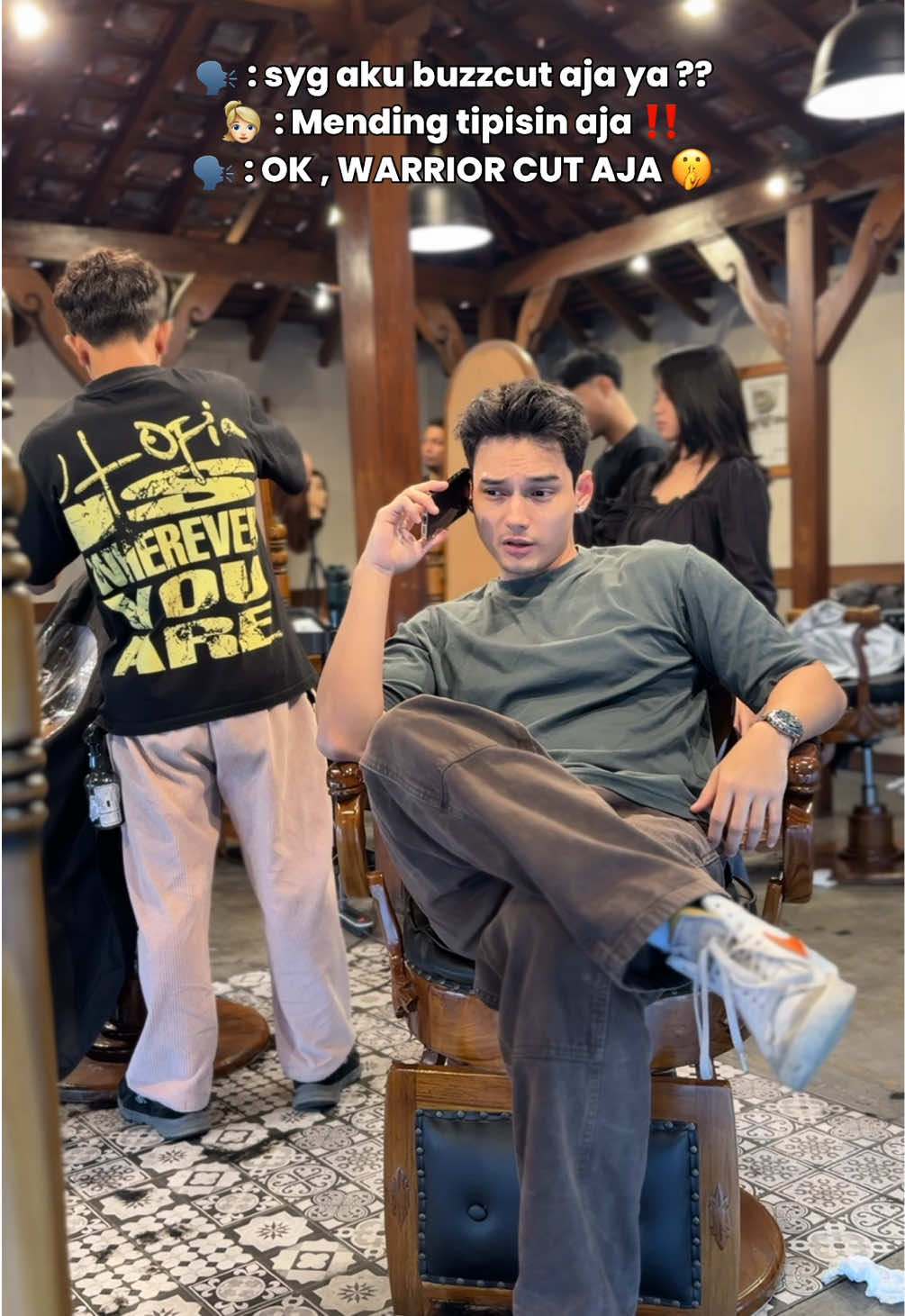 WARRIOR CUT HAIRSTYLE 💇🏻‍♂️ #sumabarber #bandung #barberbandung #barbershopbandung #bandunghits #salonbandung #barbershop #warriorcut #kevinfaulky #bandungkotakembang 