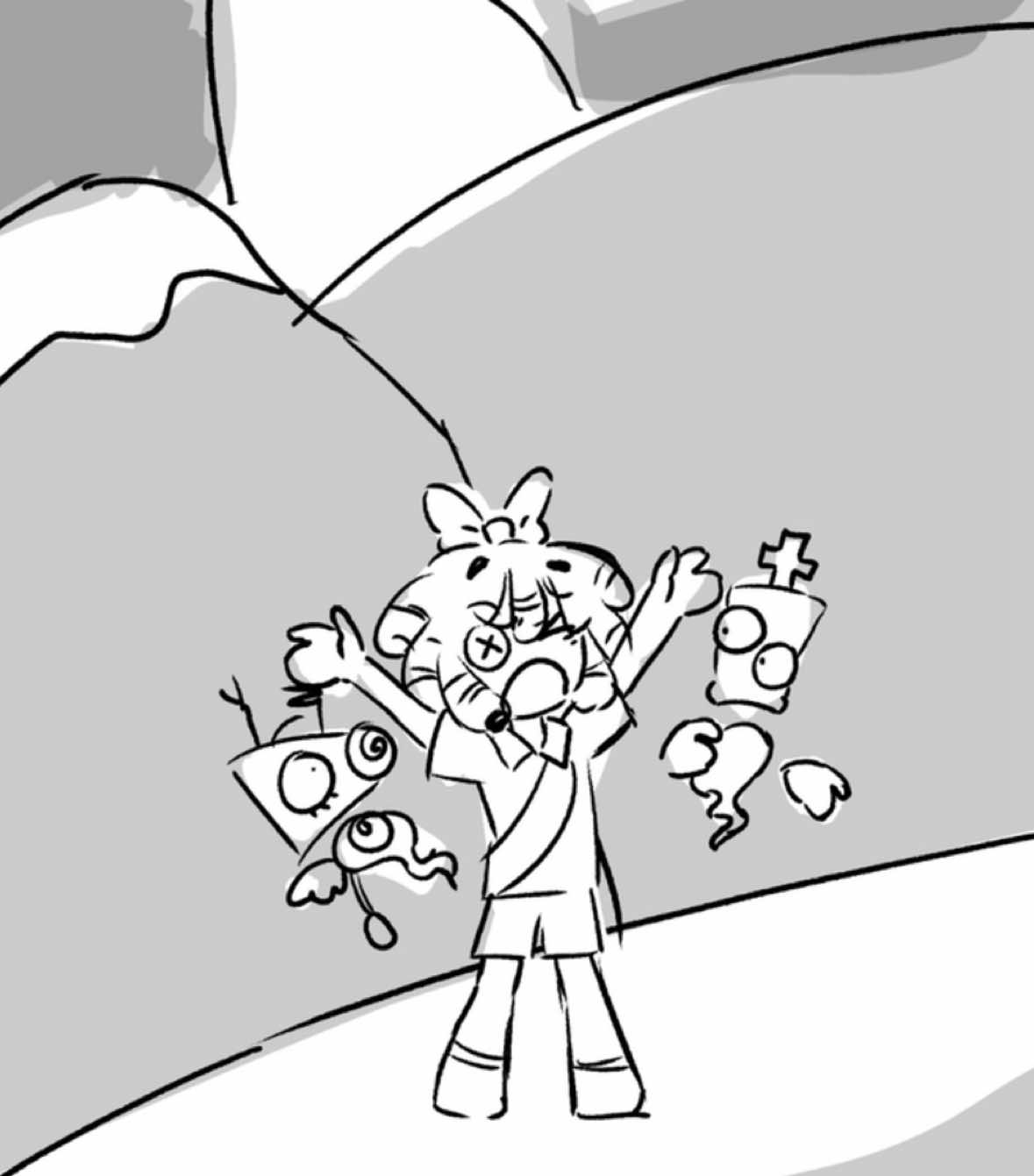 if you just turn 180 degrees #tadc #theamazingdigitalcircus #ragatha #amandahufford #animatic 