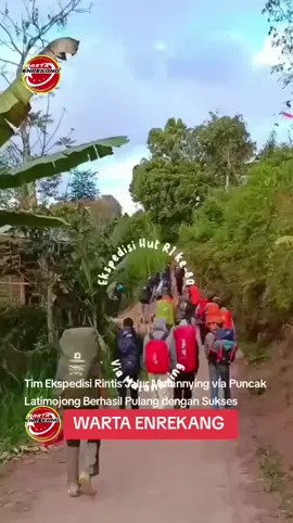 Kepala Desa Sanglepongan, Kecamatan Curio, Nurmiati, menugaskan Tim Ekspedisi untuk merintis jalur pendakian Malannying via Puncak Latimojong. Setelah menempuh perjalanan penuh tantangan, tim akhirnya kembali dengan sukses. Ekspedisi ini dipimpin oleh Irsan Muhajir, pemuda pencinta alam asal Minanga, dan diikuti oleh anggota dari berbagai daerah. Tim berangkat dari Malannying, menelusuri jalur baru menuju Puncak Latimojong, dan berhasil kembali dengan membawa laporan lengkap mengenai kondisi jalur yang dilewati. Menurut hasil penjelajahan, jalur Malannying via Latimojong memiliki potensi besar untuk dijadikan jalur resmi pendakian karena menawarkan variasi medan yang menarik dan pemandangan alam yang memukau. #information #info #viral #enrekang #wartaenrekang 