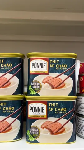 Combo 3 Thịt Áp Chảo Ponnie hộp 340g #thitapchaoponnie #thithop 