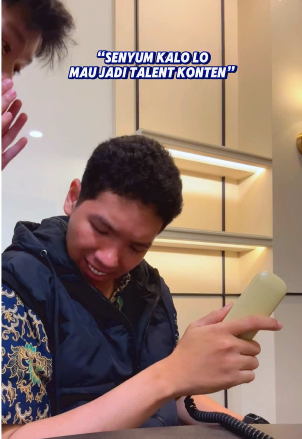 Kita salah gunakan dulu trend ini supaya dia mau jadi talent konten 😂 #SahabatAbadiSejahtera #StandStrongTogether #Talent #trendsenyum #fypシ 