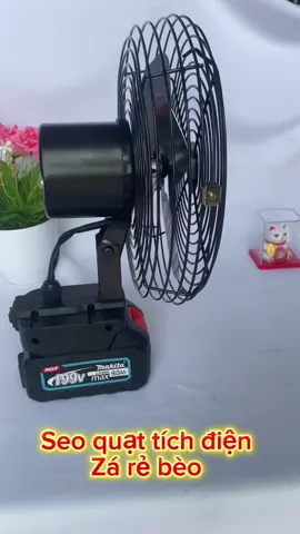 X.ả kho quatn tích điện pin 10cell dùng liên tục 6-8h rất cần thiết lúc mất điện#xuhuongtiktok #thinhhanh #quattichdien #