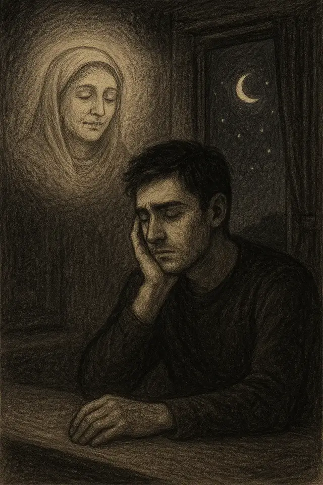 كلُّ ليلةٍ أعودُ إلى لحظةٍ لا يغادرها الزمن؛ لحظةٍ انكسرَ فيها قلبي على أعتابِ غيابكِ يا أمي. تفاصيلُ وداعكِ محفورةٌ في روحي كوشمِ حزنٍ لا يبهت، ودفءُ يديكِ الأخيرةِ ما زالَ يلامسُ أصابعي في فراغِ هذا العالم. منذُ رحيلكِ، صارتِ الليالي مزارًا للألم، أُناجي فيهِ طيفكِ وأستمدُّ من ذكراكِ القوّة لأتحمّلَ الحياةَ دونكِ.