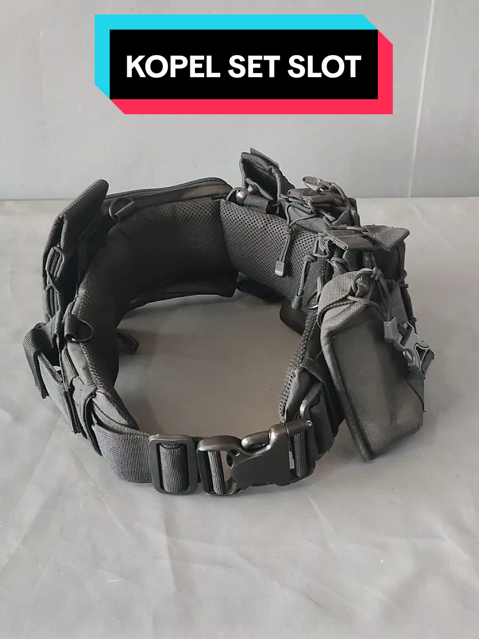 #bombardier #militerindonesia #tactical #videoviral #sabuk ada rekomendasi nih yg lagi cari kopel set nya dengan 3 pilihan warna ada cream hijau hitam