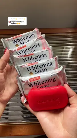 Replying to @😘Adorable mica😘 super sulit check out na habang naka sale pa!😩 #seoulsecret #whiteningsoap #fyppppppppppppppppppppppp #fypviraltiktok🖤シ゚☆♡ #fypviralシviral 