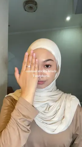 hasil makeupnya jadi level-up kalo di tambah contour!🥹💞 #contour #timephoriacontour 