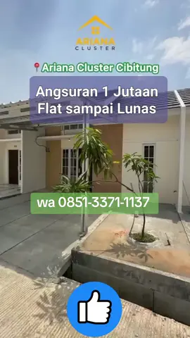Rumah Subsidi Premium Dinding pakai Herbel  CIBITUNG Kertamukti kab Bekasi  Tembok Belakang  s udah tinggi  Ribet masalah data atau Gak tau prosesnya ?? Konsultasi GRATIS WA 0851-3371-1137  Angsuran Flat sampai lunas  1.438.400  15 tahun 1.198.000  20 tahun KEUNGGULAN :  ✅ Dinding pakai Herbel  ✅ Plafon sudah tinggi  ✅ Tembok Belakang Tinggi  ✅ Type lebih besar dari rumah subsidi lainnya  ✅ Rangka atap baja ringan ✅ Septictank siap pakai ✅ Kamar mandi dibelakang  LOKASI STRATEGIS : ✅ 25 menit ke  stasiun cibitung  ✅ 25 menit ke pasar induk cibitung  Perumahan Ariana Grande Kertamukti  Cibtung kab Bekasi Harga sewaktu waktu bisa berubah #perumahansubsidi #rumahsubsidi #rumahbekasi #perumahancibitung #rumahcibitung 