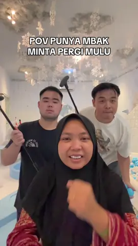 ketagihan jalan” si mbak ini ges 😭