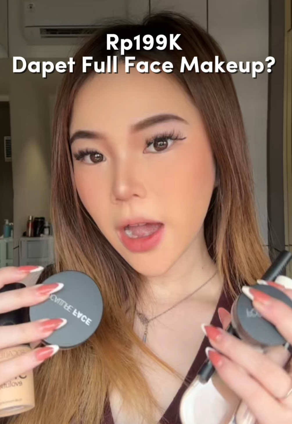 Under 200k udah bisa full face makeup🤭✨ #focalluremustbuy 