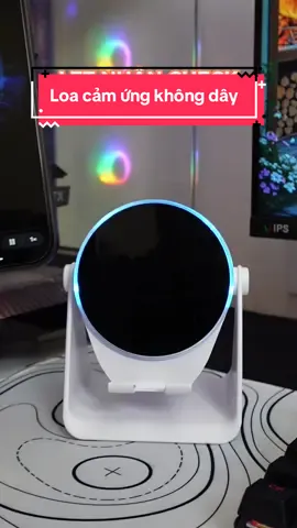 Cái loa này hay thiệt chứ, không cần kết nối bluetooth hay dây nhợ gì mà đặt điện thoại lên là nó phát nhạc lớn, âm thanh vòm các thứ luôn | Loa cảm ứng không dây K9 | Nhân check #review #nhancheck 