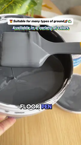 3-in-1 epoxy floor paint, no primer and topcoat required, no professional workers required, just apply after opening the cover, fast drying, waterproof and wear-resistant, durable for 20 years! !#Floorpaint #waterproof floor paint #trendingtiktok #fypppp #foryou         