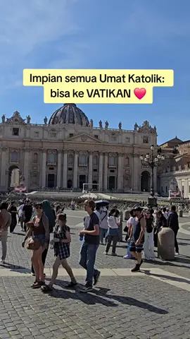 Impian semua Umat Katolik:  bisa ke VATIKAN ❤️ #vatikan #vatican #katolik #catholic #gerejakatolik 