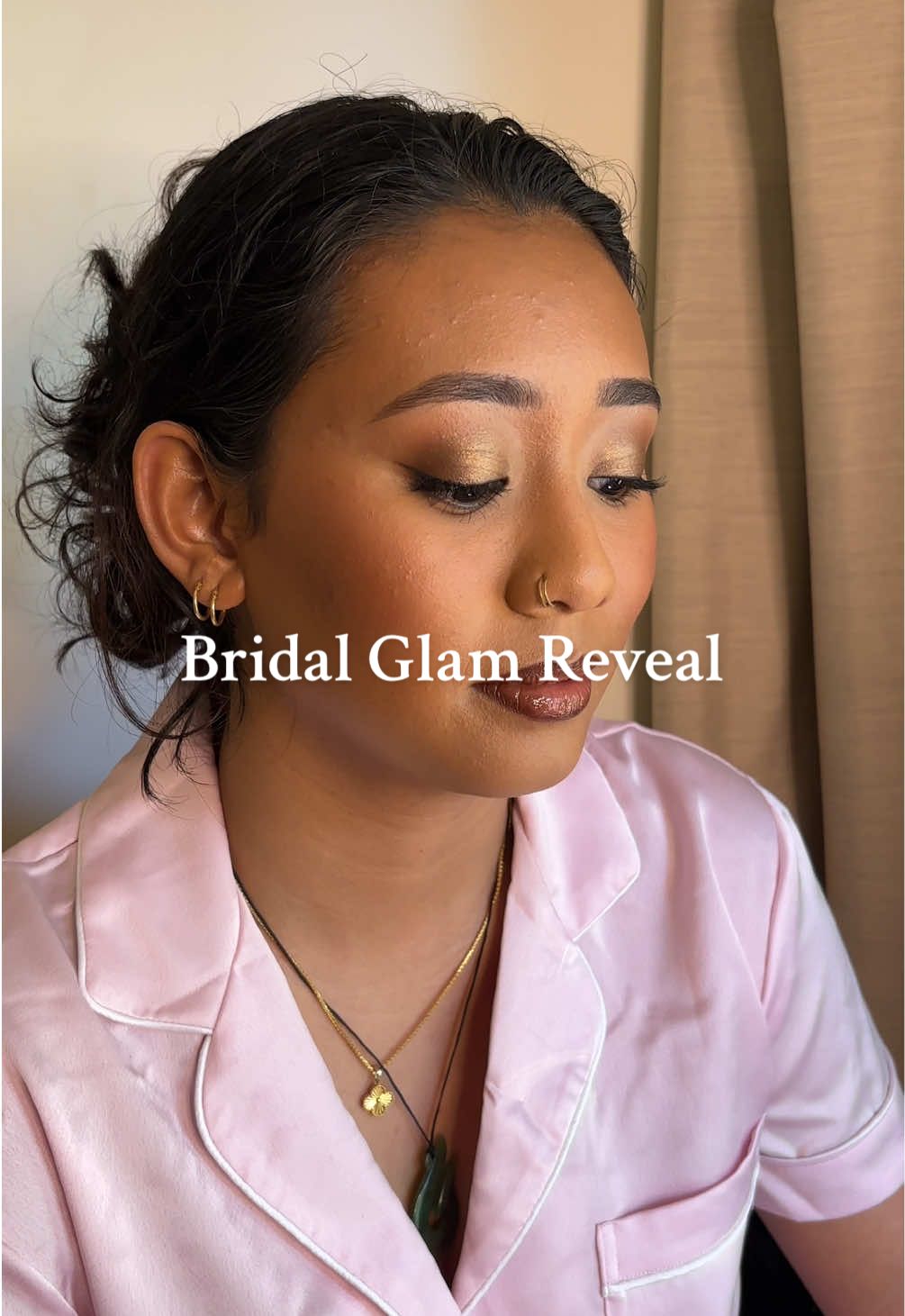 I 🩷 my brides  #bridalmakeup #bridalmakeupartist #makeupartist #makeuptutorial #makeuptransformation 